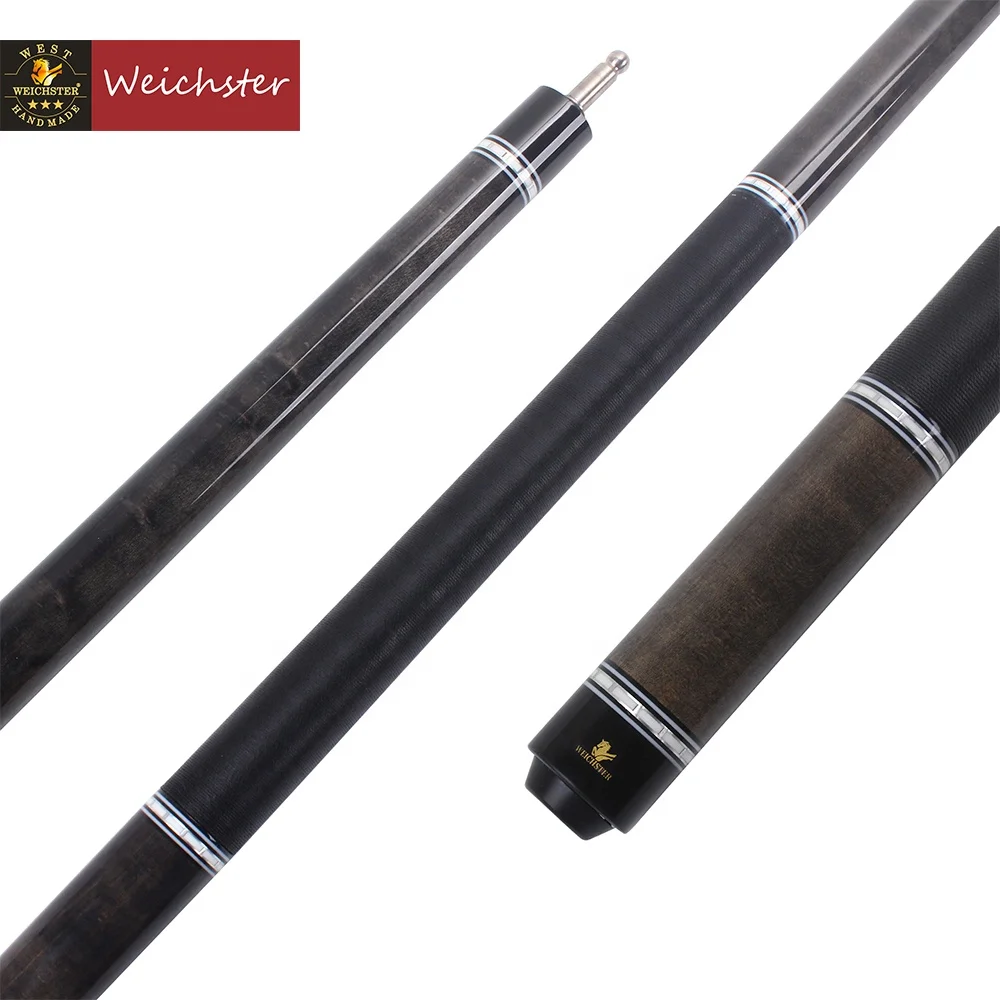 

Weichster High Quality 58" 2 Piece Billiard Pool Cue Stick 19oz to 20oz 13mm Tip with Linen Wrap