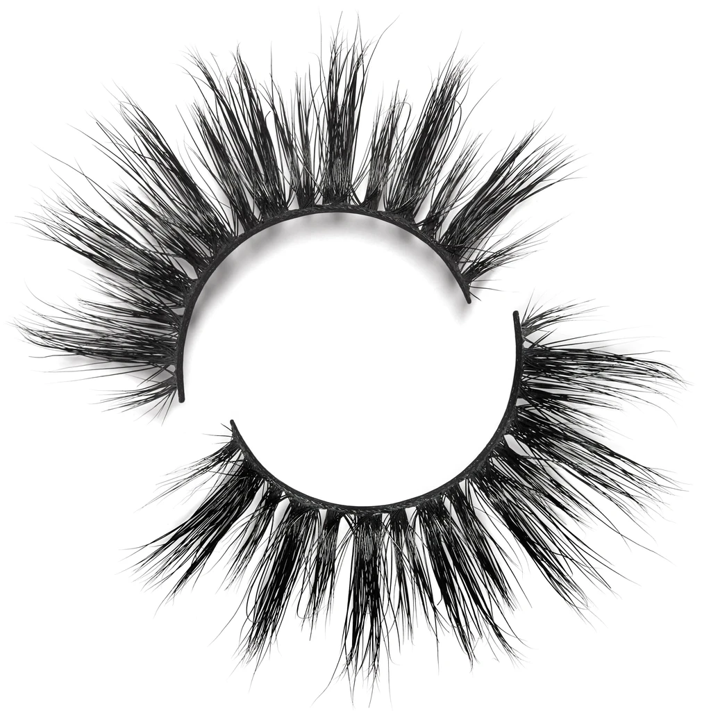 

LILLY lashes supplier 3d mink eyelash private label Miami mink lashes vendors with custom eyelash packaging, Natural black