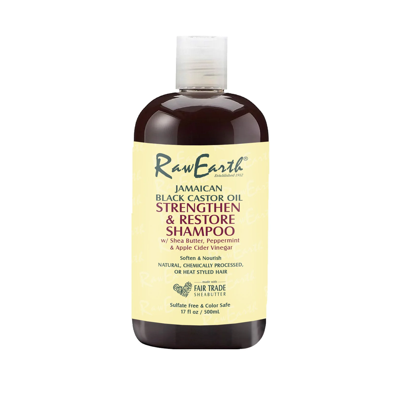 

Raw Earth Moisturize and Grow Healthy Hair Jamaican Black Castor Oil Shampoo