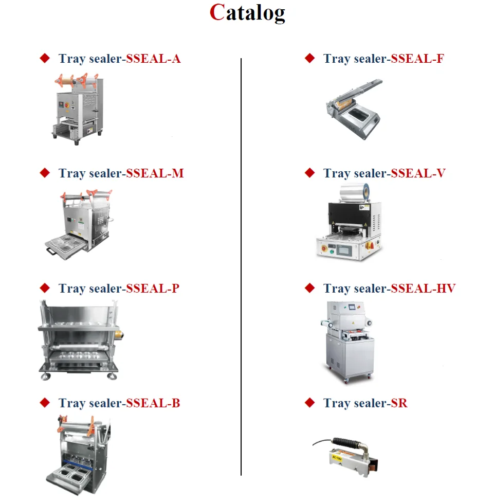 Plastic/food tray sealing machine/Auto Plastic Tray Sealer Machine