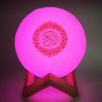 

2019 Hanging touch Moon lamp Portable LED Bluetooth With Quran Speaker