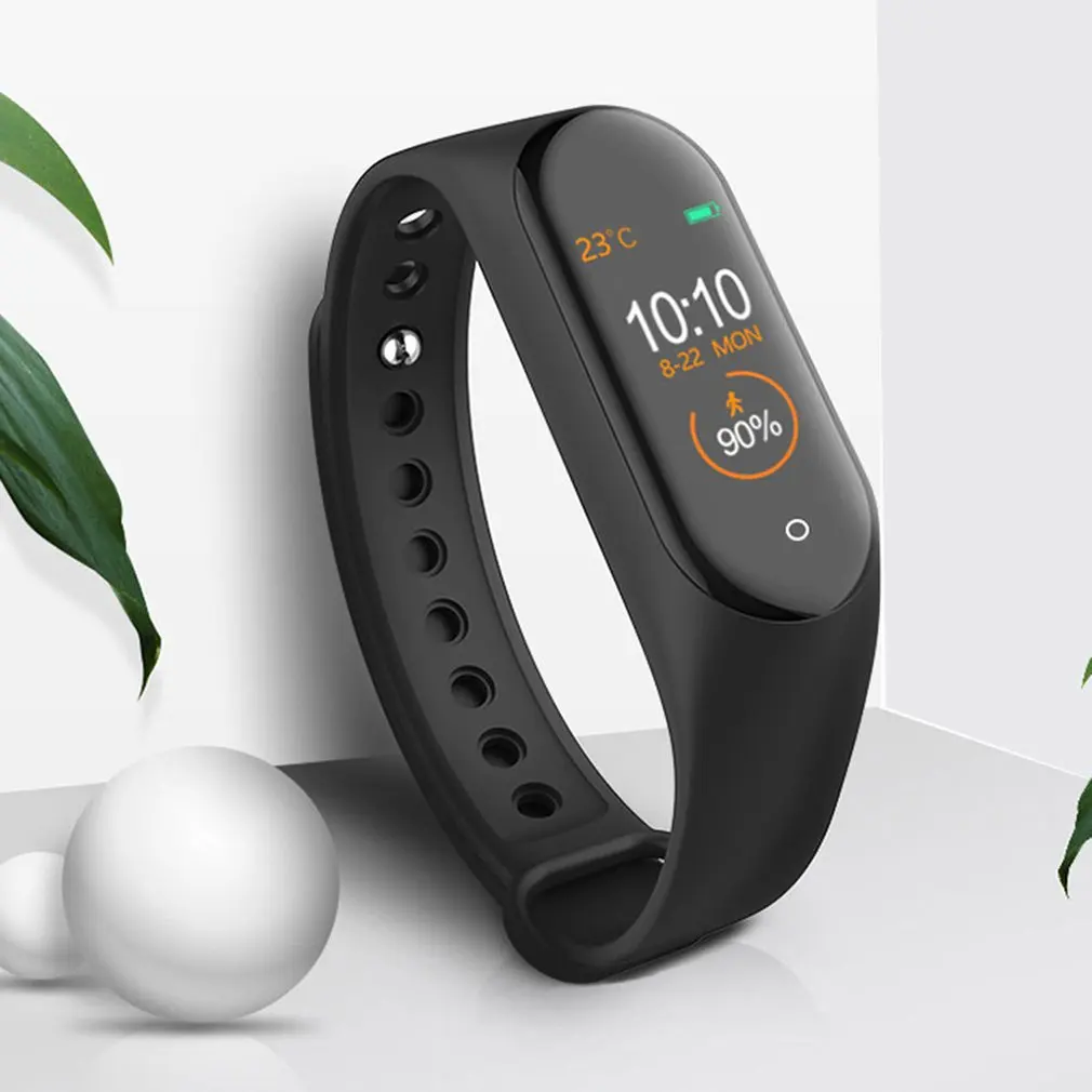 

2020 M5 Heart Rate Sleep Blood Pressure Waterproof Smartwatch Smart Watch Band Fitness Tracker Smart Bracelet