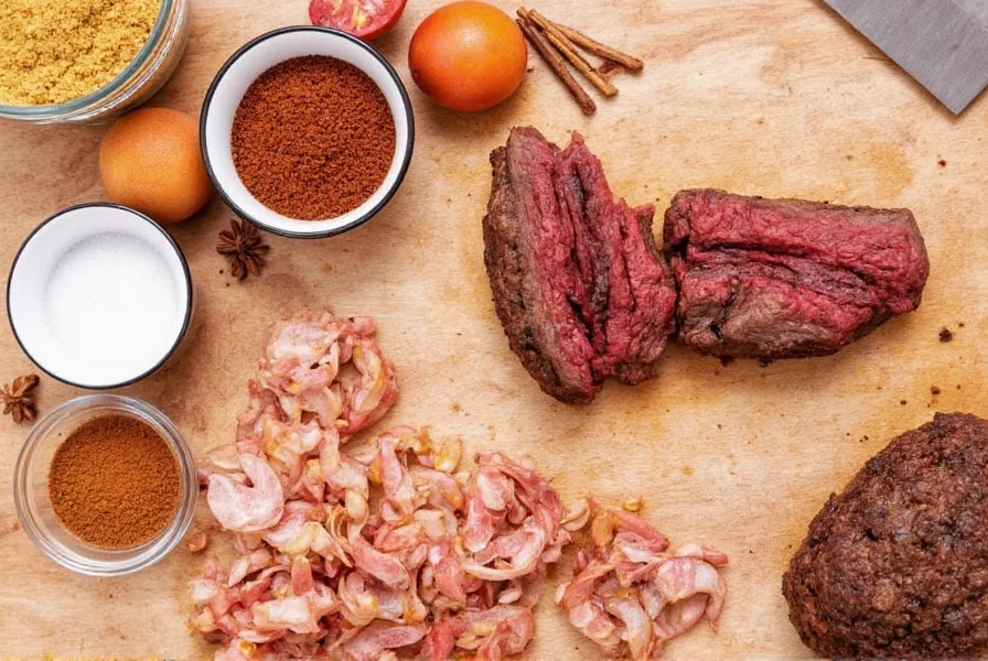Basting a sizzling steak with garlic butter