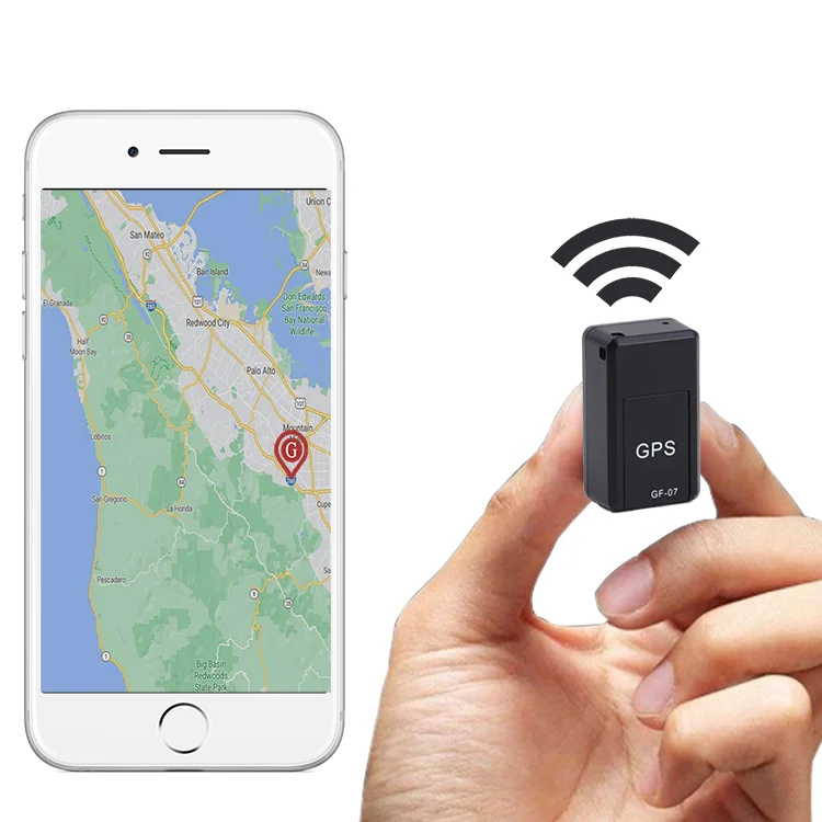 

pet gps tracker gf07 track place location gps tracker voice control callback, Black