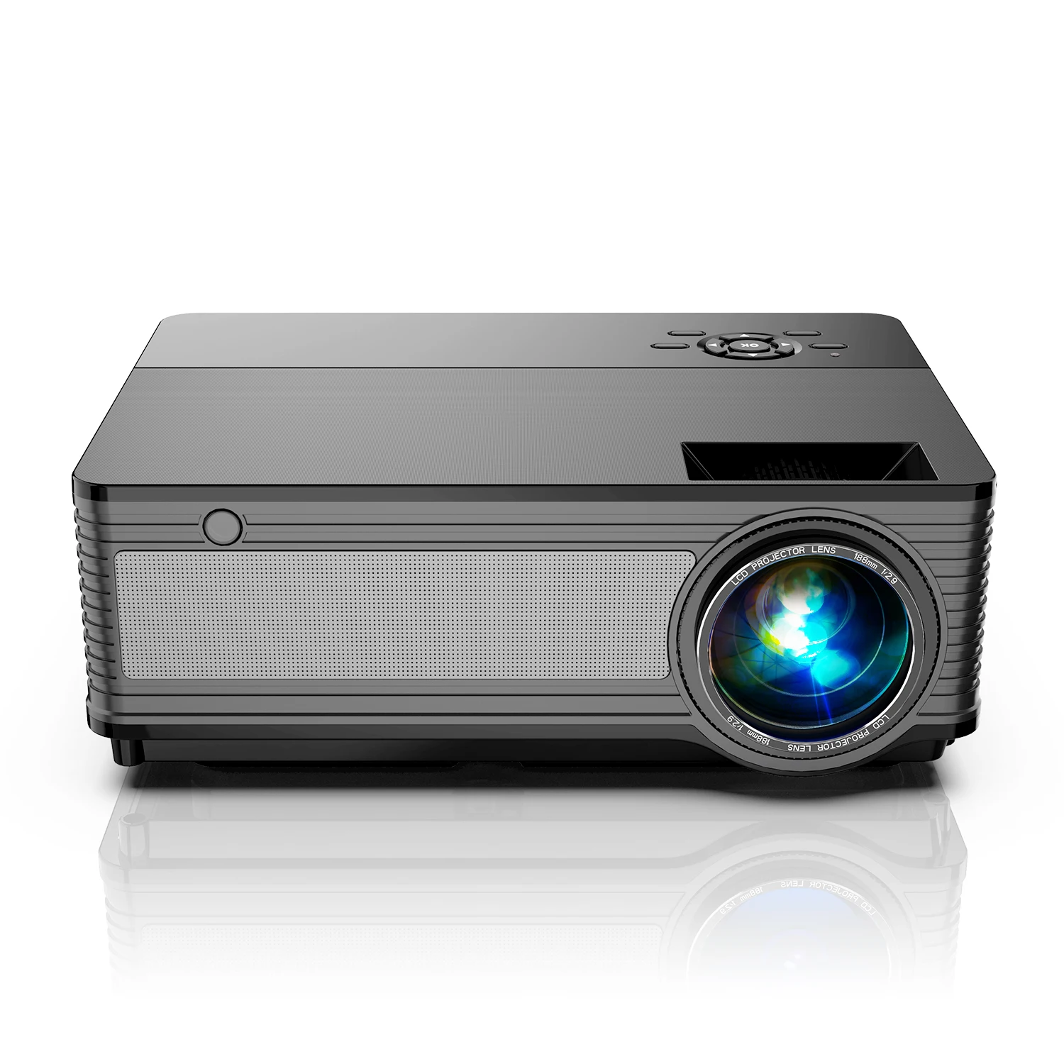 

Yaber Y21 Portable Projector Native HD 1920*1080P Support 4K Video Projectors Screen Mirroring 300inch Sound Surround Projectors