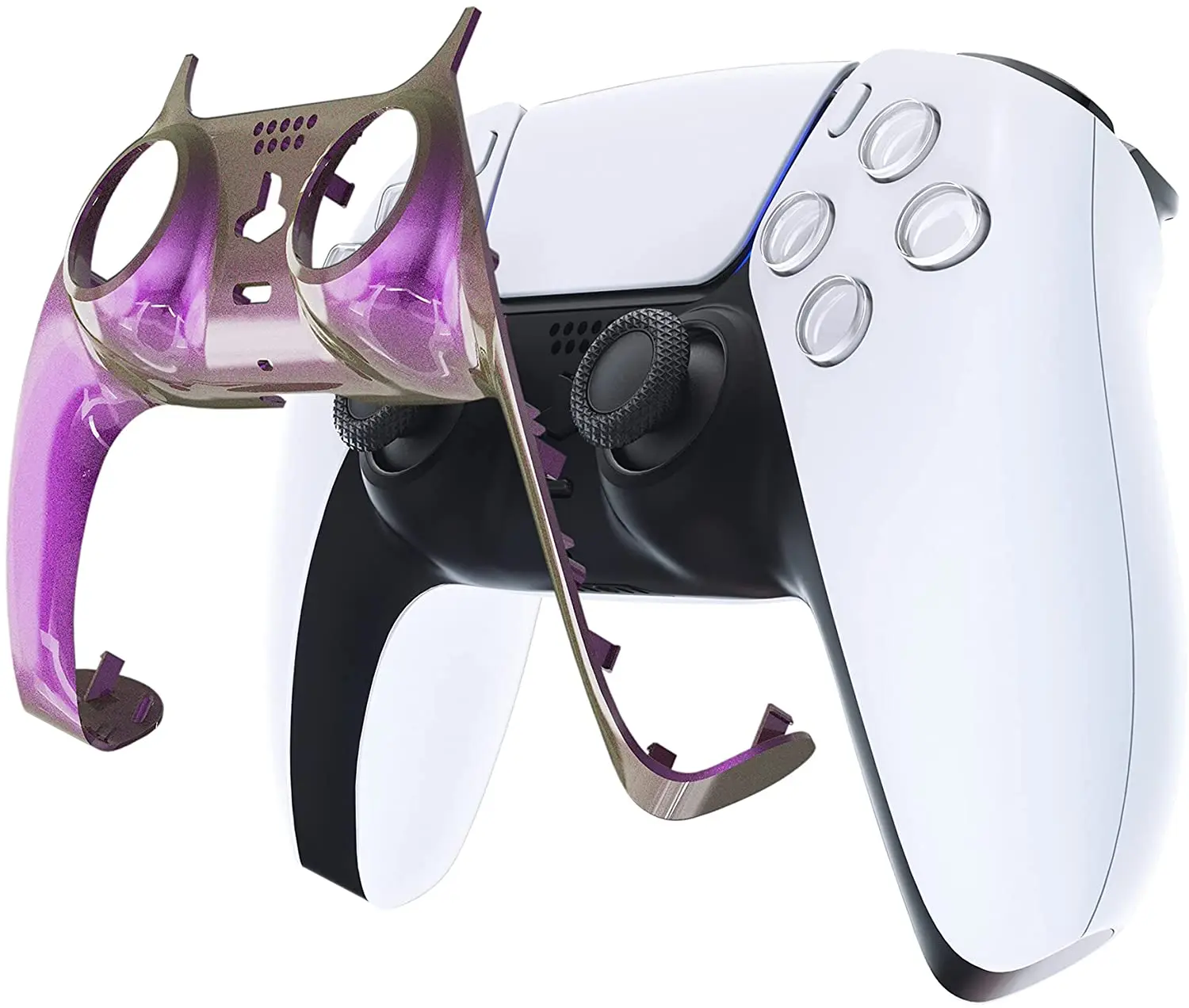 

Ps5 Accessories Ps5 Controller Shell Decoration Cover For Playstation 5 Multicolor Decorative Strip