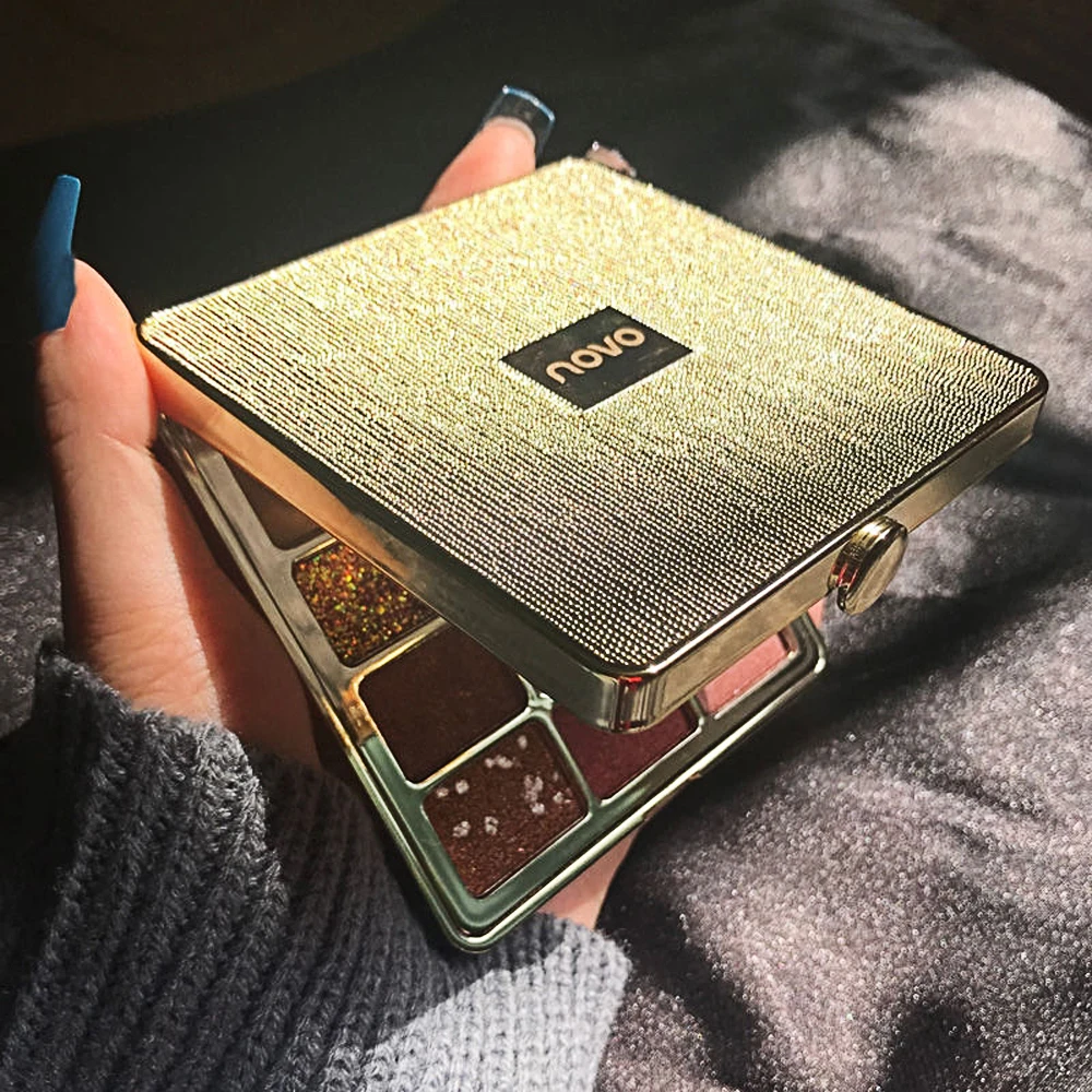 

Make-up NOVO Zhen Yu court twelve color eye shadow net red explosion price parity pearleshoe