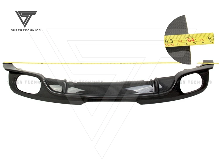 Aspec Style Carbon Fiber Rear Diffuser for Audi TT Mk2