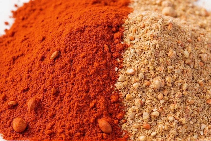 Comparison table of paprika types