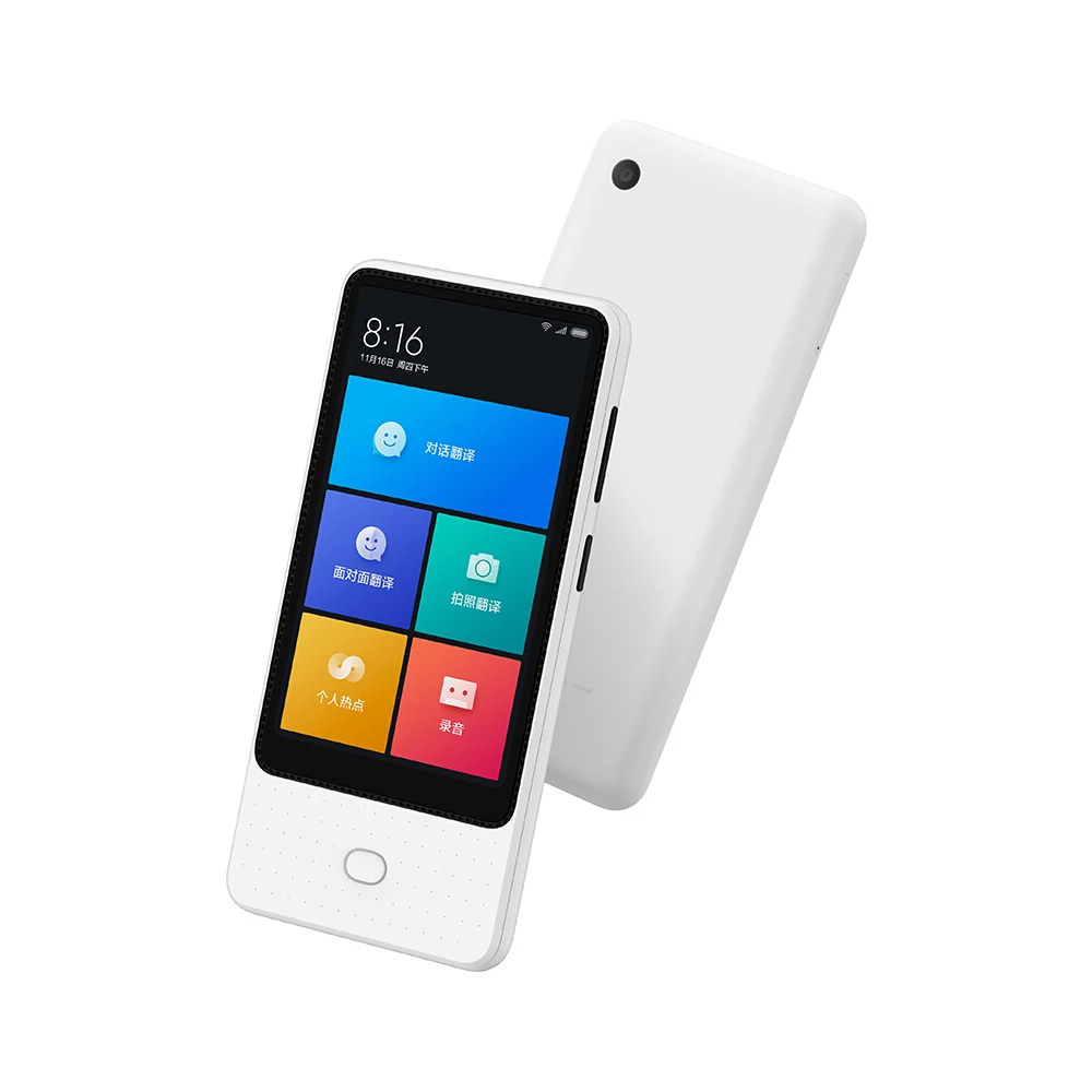 

New Xiaomi Mijia Translator AI Voice Translate Touch Screen 4G/WiFi/SIM 8MP Camera Photo Tranlation Multi Language Leaning