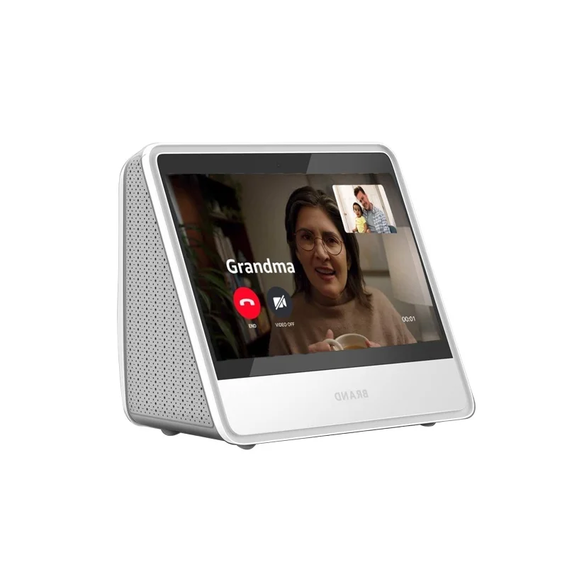 

Amazon Echo Dot Home Voice Control Smart device OEM ODM Speakers Ai Smart Alexa Speaker, Gray white