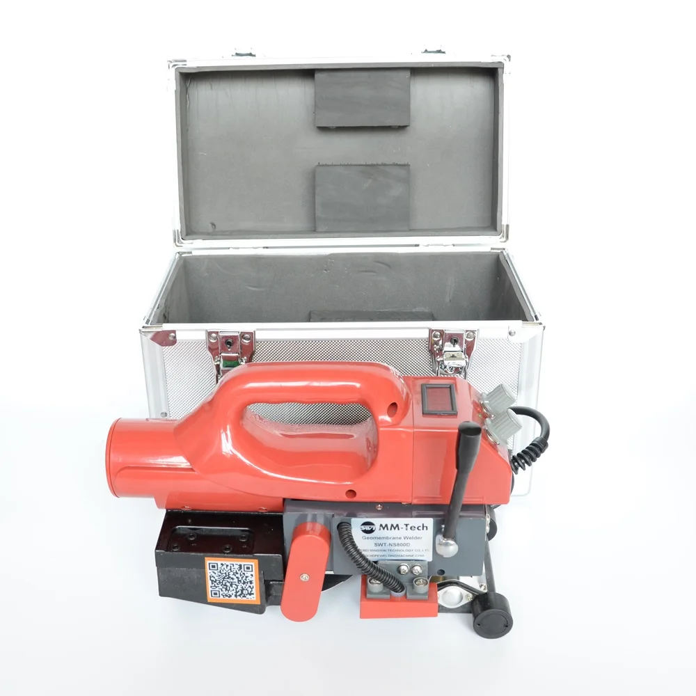 1.0mm Hdpe Geomembrane Overlap Wedge Welder Fish Pond Liner Welding