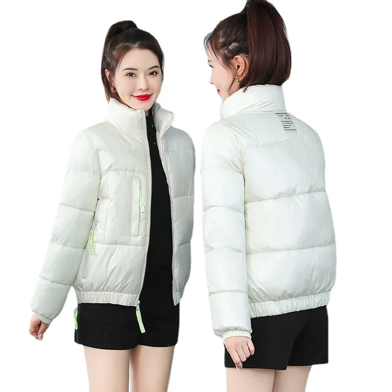 

new women's winter cotton padded jacket women's short loose cotton padded jacket
