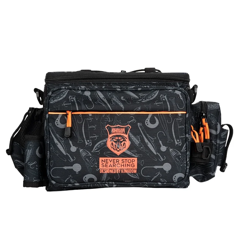 

Kingdom Fishing Bags 1000D Model LYB13 Amazon Hot sale Multifunctional Outdoor Shoulder Backpack Fishing Bag, 2 colors
