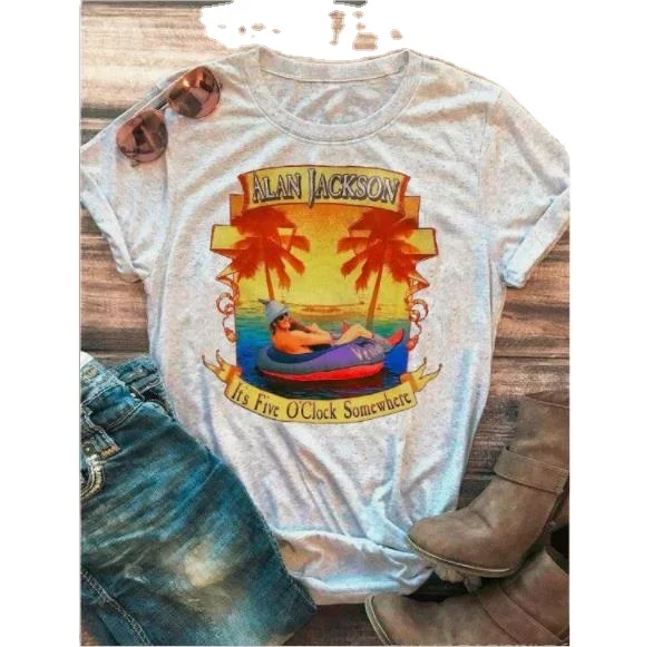 

It's Five O'clock Somewhere T-Shirt Tee