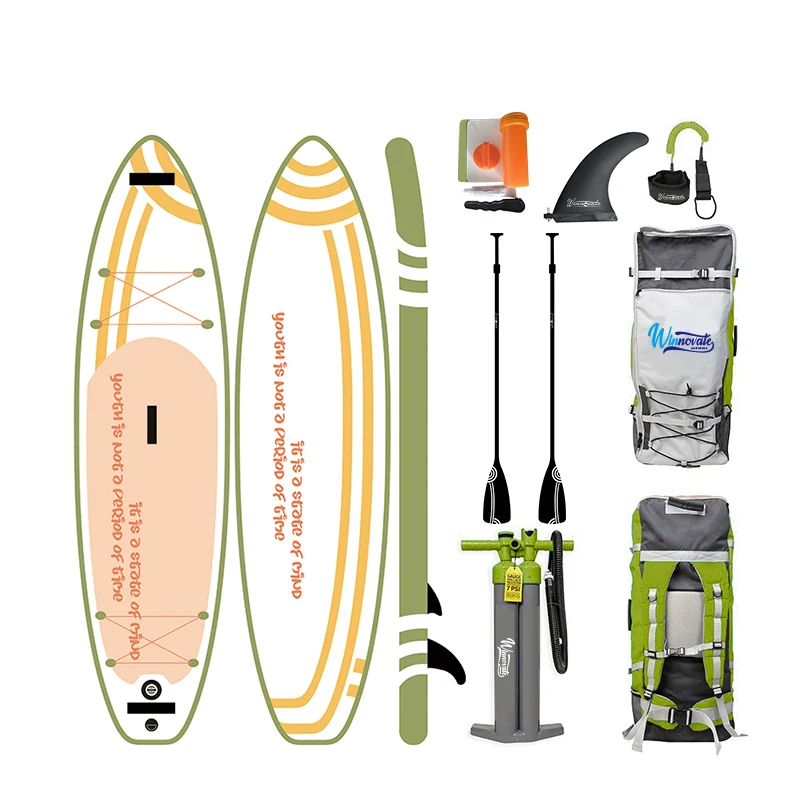 

WINNOVATE1014 Drop Shipping inflatable paddleboard bodyboard for kids padle board