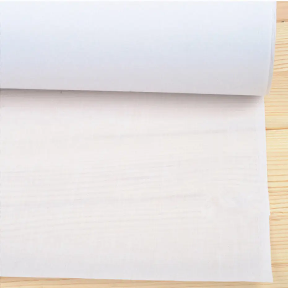 Interfacing Fabric Fusible Iron On Light/medium/ Heavy Weight