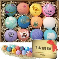 

OEM/ODM Factory Wholesale private label bath bombs gift set 12 Natural Bath Gift Set