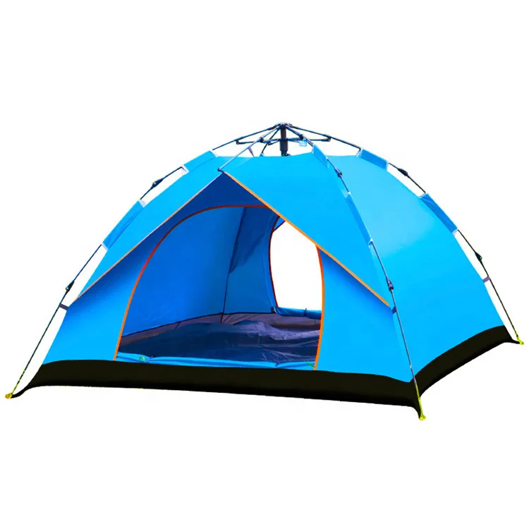 

Wejump Waterproof Windproof Easy Setup Double Layer Family Camping Tent