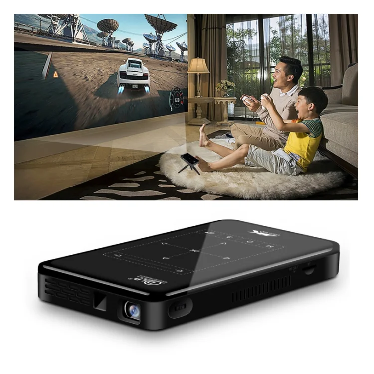 

Highly Recommend Portable Dlp Smart 4K Mini Home Theater Projector with Different Area Plug Options