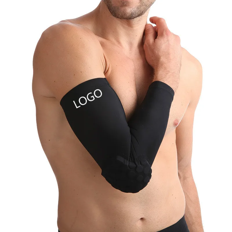 

High Elasticity Compression Lycra Elbow Sleeve For Basketball and Tennis