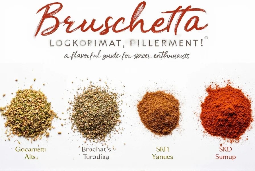 bruschetta seasoning ingredients a flavorful guide for spices enthusiasts