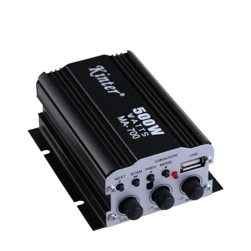 kinter MA-700 12v audio usb fm radio amplifier