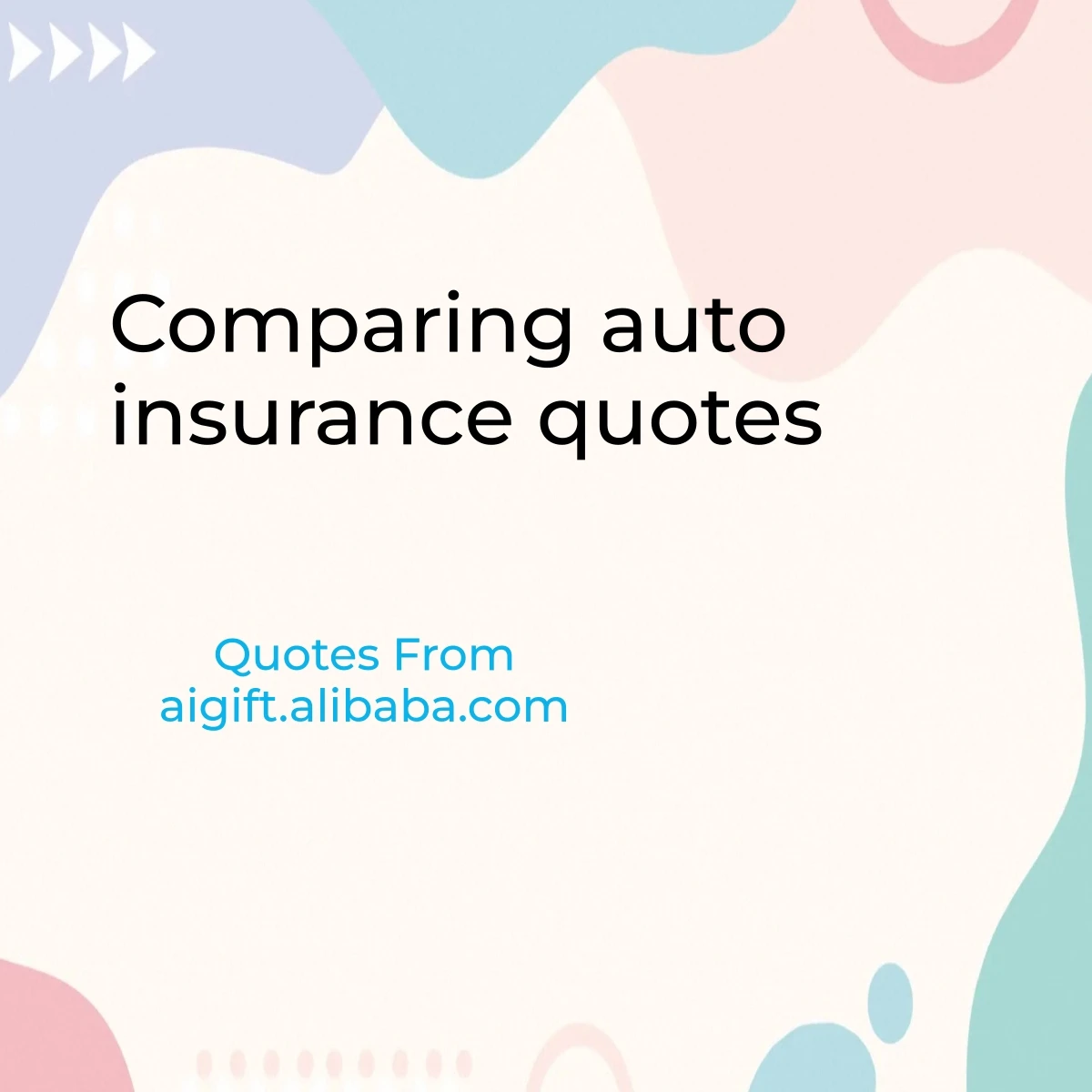 comparing auto insurance quotes