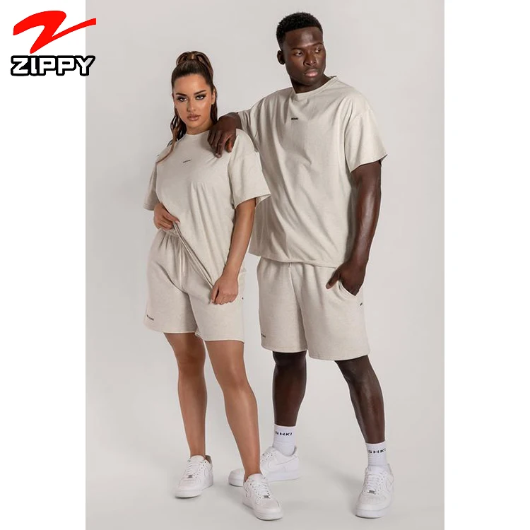 

Customized sweatsuit with logo Men Joggers summer two piece shorts set tracksuit sweatsuits unisex sets, Custom color