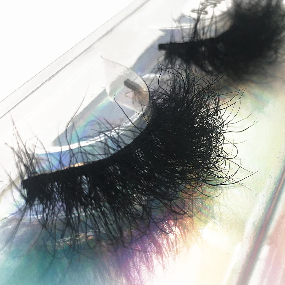 

Natural Long 20mm Eye Lashes Bulk Mink Eyelashes Fluffy