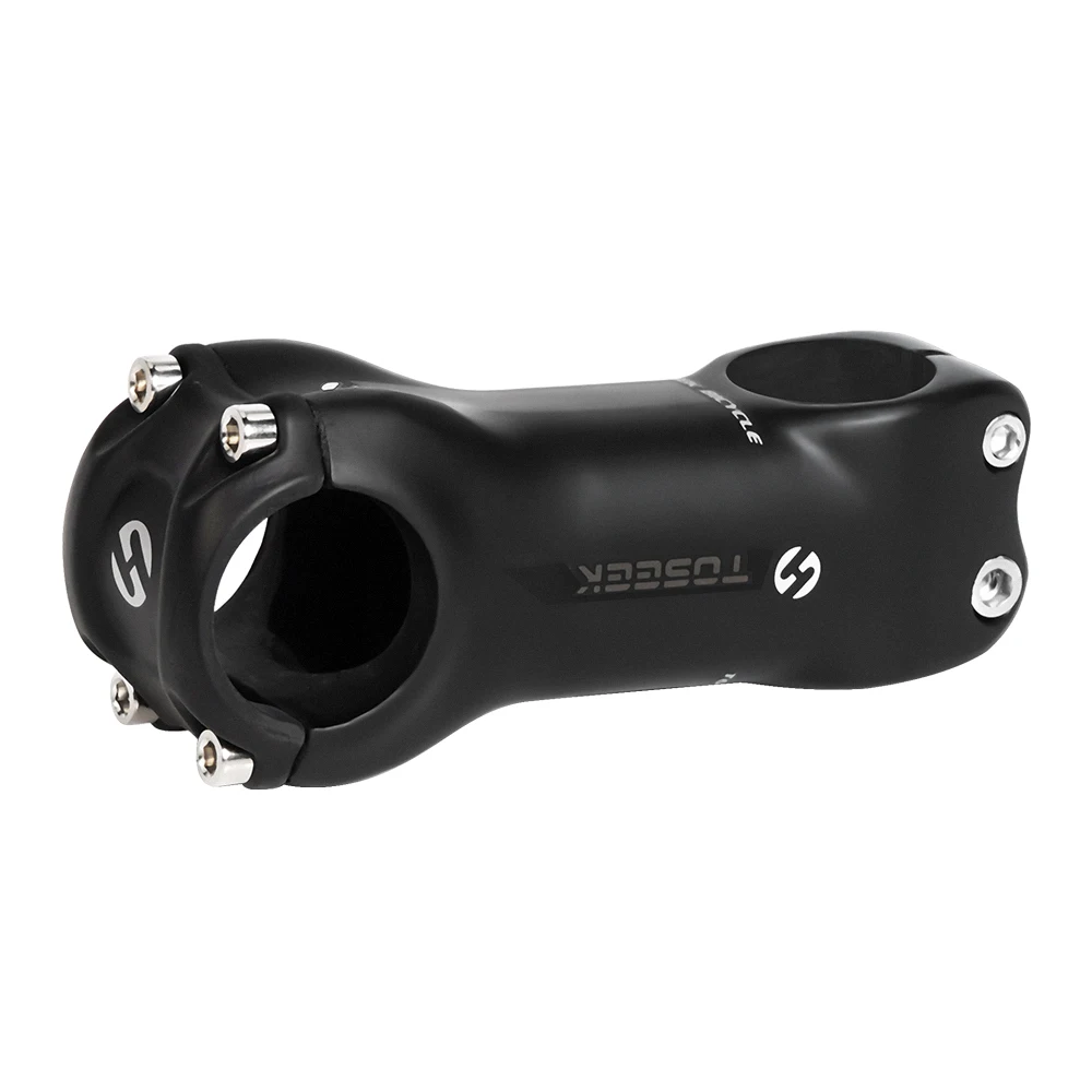 

Toseek black matt 31.8 stem handlebar mtb parts mountain bike stem 6/17 degree carbon bicycle stem