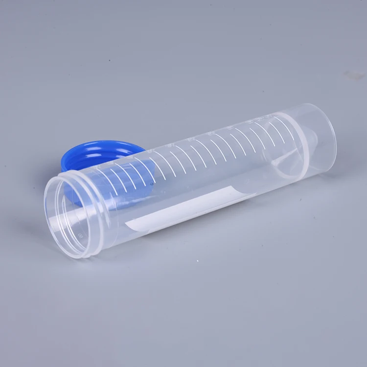 10ml 15ml centrifuge tube with clear white graduation