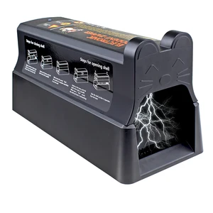 Image of Zhuhai Xiwing OEM Factory Black Cat Machine Rat Trap Box Electronic Rat Trap
