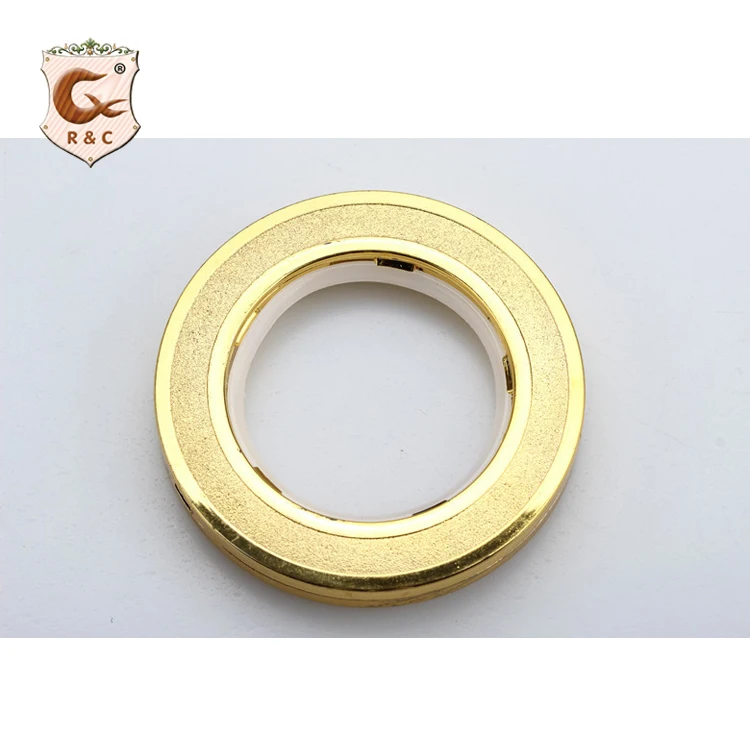 

2021 Wholesale AB Medal Frosted Curtain Accessories Curtain Ring Roman Ring, 42mm Multi-Color Curtain Eyelet /