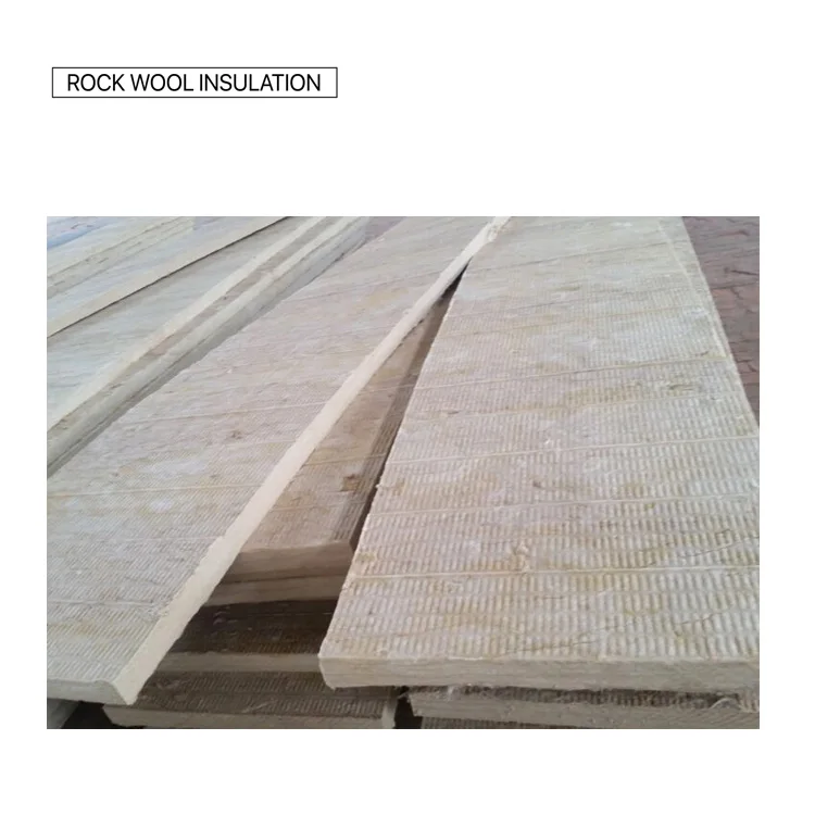 Glass Rock Wool Board / Rock Wool Blanket With Wire Mesh Heatresistant Mineral Fiber Buy