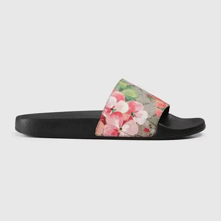 

Designer Original 1:1 logo slippers letters luxury letter G home Flowers flat shoes casual sandals, Picture