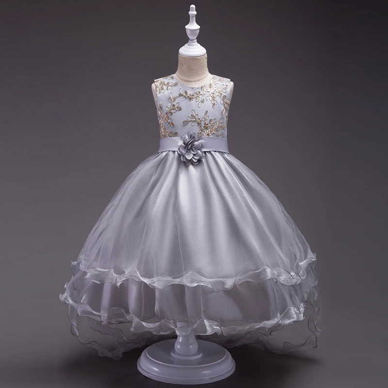 

Wholesale lace tulle toddler dress high quality baby girl princess party dress