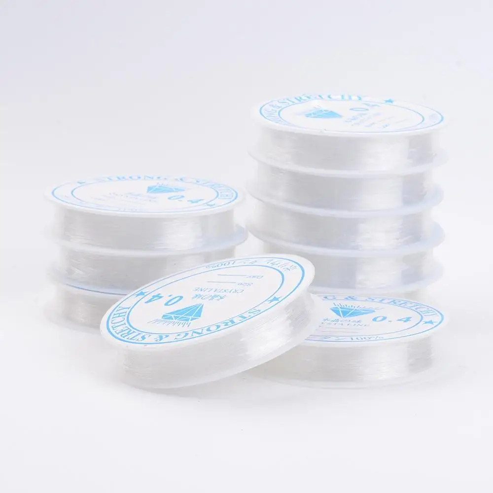 

Pandahall Clear Elastic Cord Crystal Thread