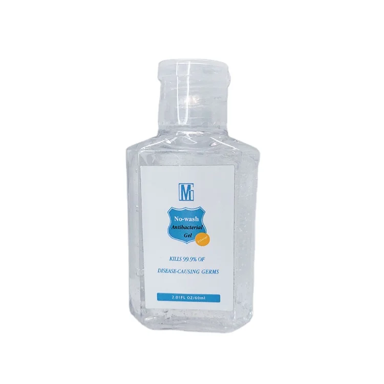 

Private Label 75% 80ml Wash Free Moisturizing Antibacterial Gel Dispenser Alcohol Hand Sanitizer