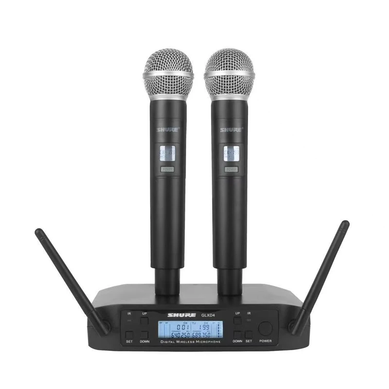 

SHURE GLXD4 Wireless Mic FM stage professional performance microfone Professional Handheld wireless microphone