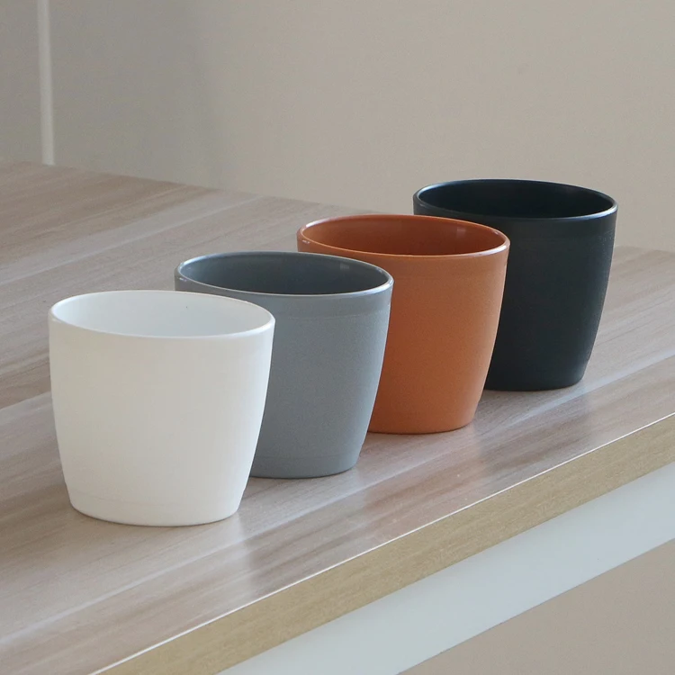 
Manufacture 10 inch cheap large plastic plant pots for home garden decoration 