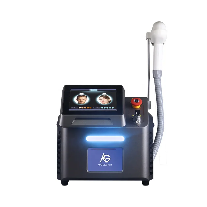 

Portable Professional Painless Ice Depilation 808nm Diode Laser Hair Removal Beauty Machine Price