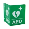AED Defibrillator exterior wall sign battery powered led open signs