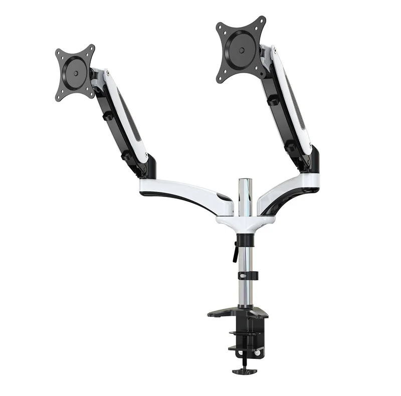 

V-mounts aluminum steady elegant dual blood pressure gas spring monitor arm