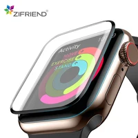 

3D 9h clear tempered glass wholesale smart watch screen protector for 40mm 44mm apple watch series