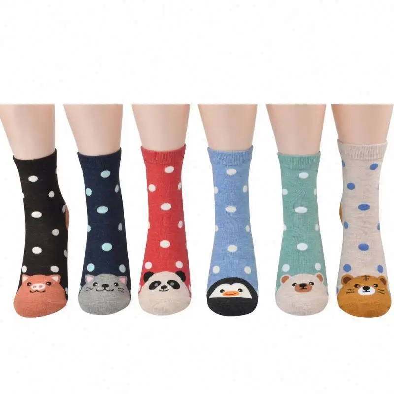 

Factory supply halloween for kawaii anime women crew socks