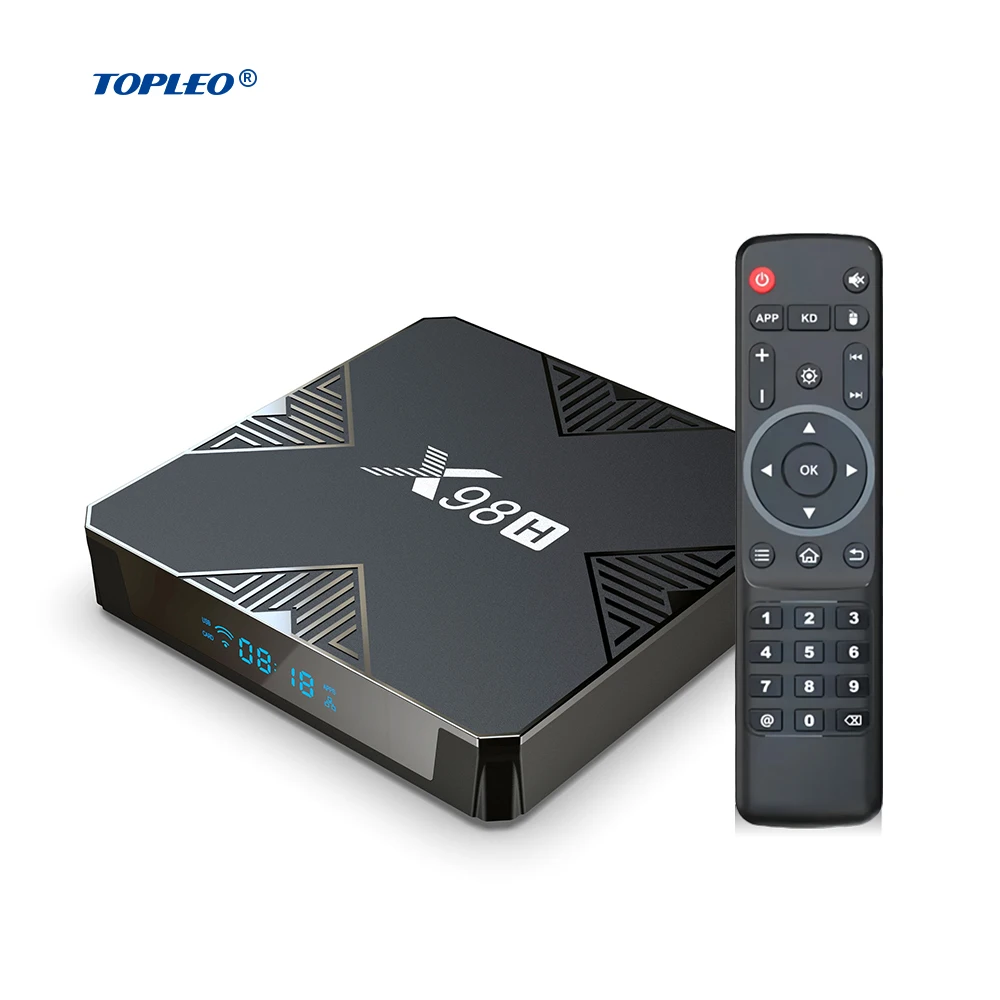 

Topleo H618 Android Tv Box 4K HD Media Player X98H H618 2GB 16GB 4GB 32GB tv box android 12