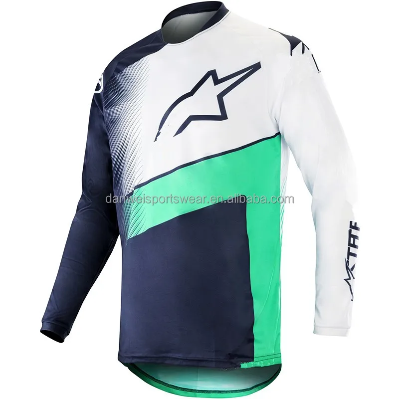 

100% polyester unisex outdoor activity racing shirts motocross clothing