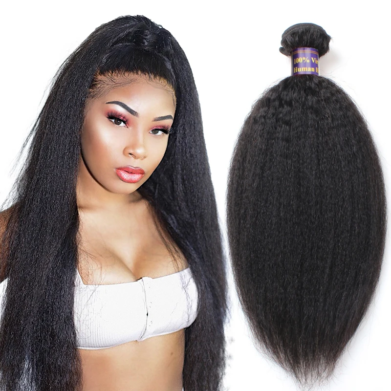 

Funtoninght cuticle aligned raw virgin hair in a large stock clip in hair extension yaki bundle hair vendors for black women