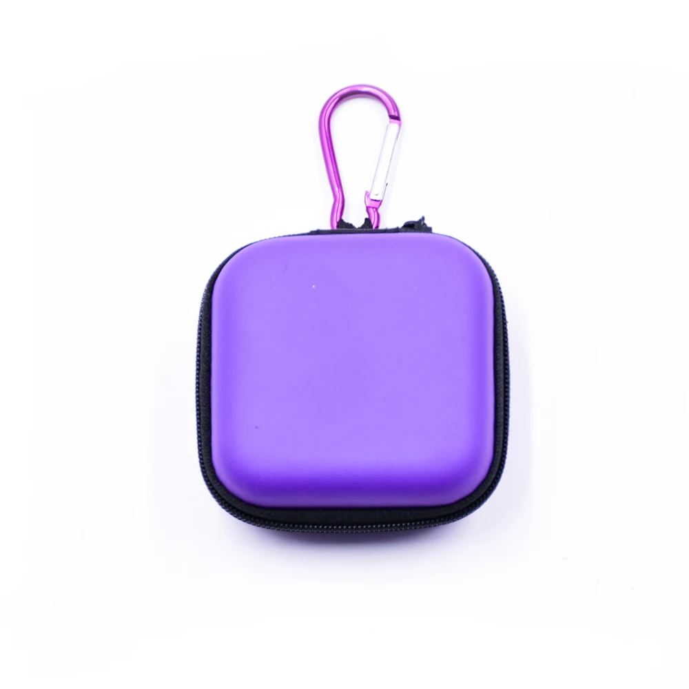 

Promotional Waterproof Custom Portable Hard Protective and Durable Eva Earphone Storage Carry Case Box, Pink,blue,purple,